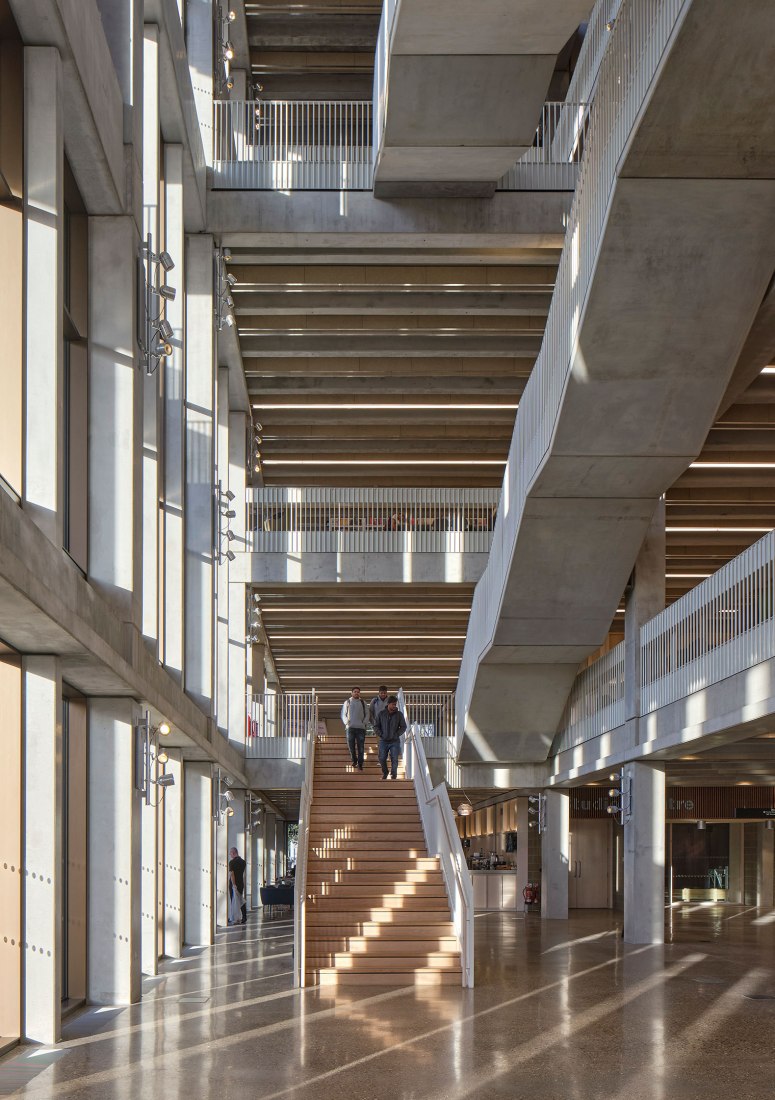 Town House at Kingston University by Grafton Architects. Photograph by Dennis Gilbert.