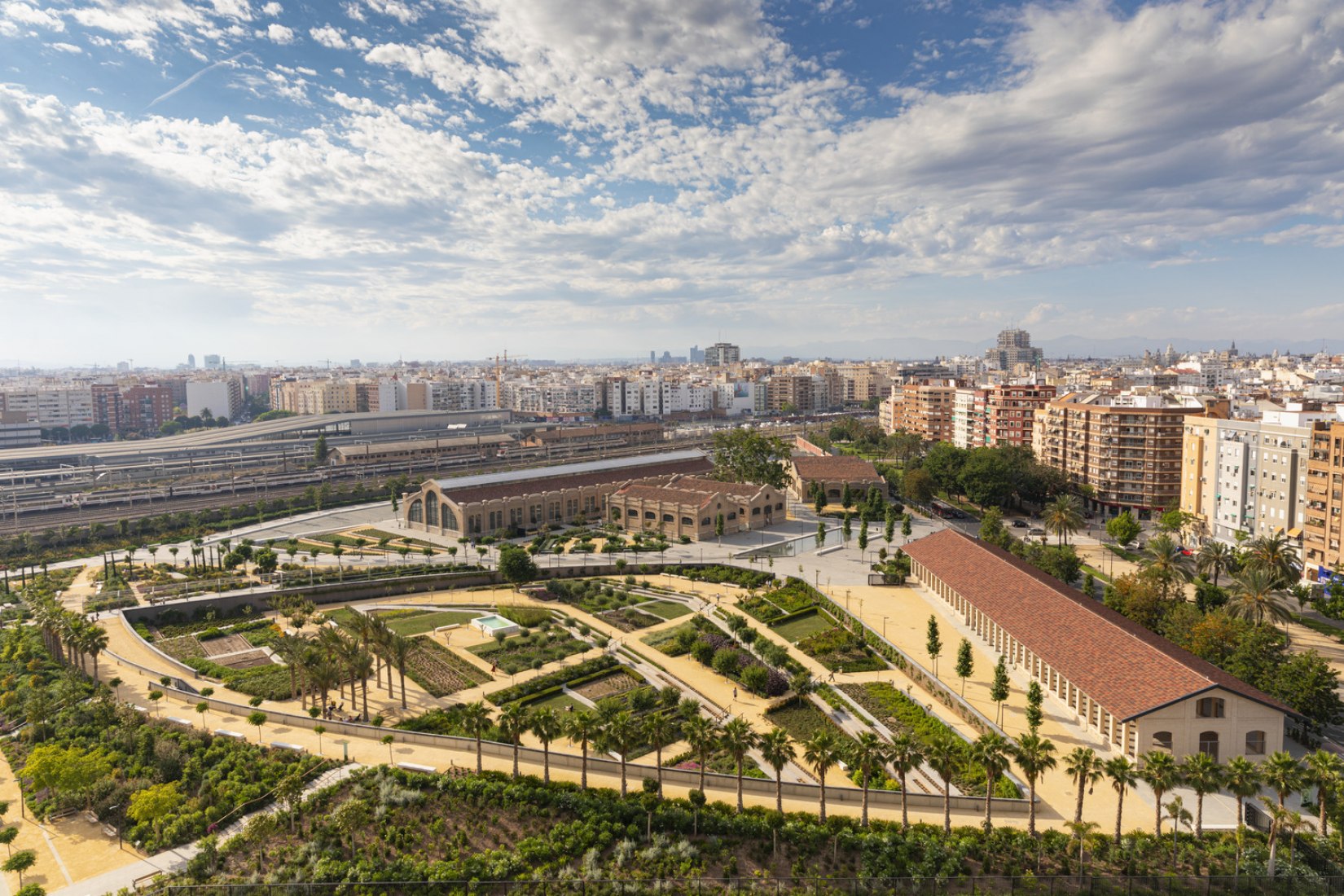 Categoría B, Valencia Central Park, Valencia, por Gustafson Porter + Bowman. © Richard Bloom