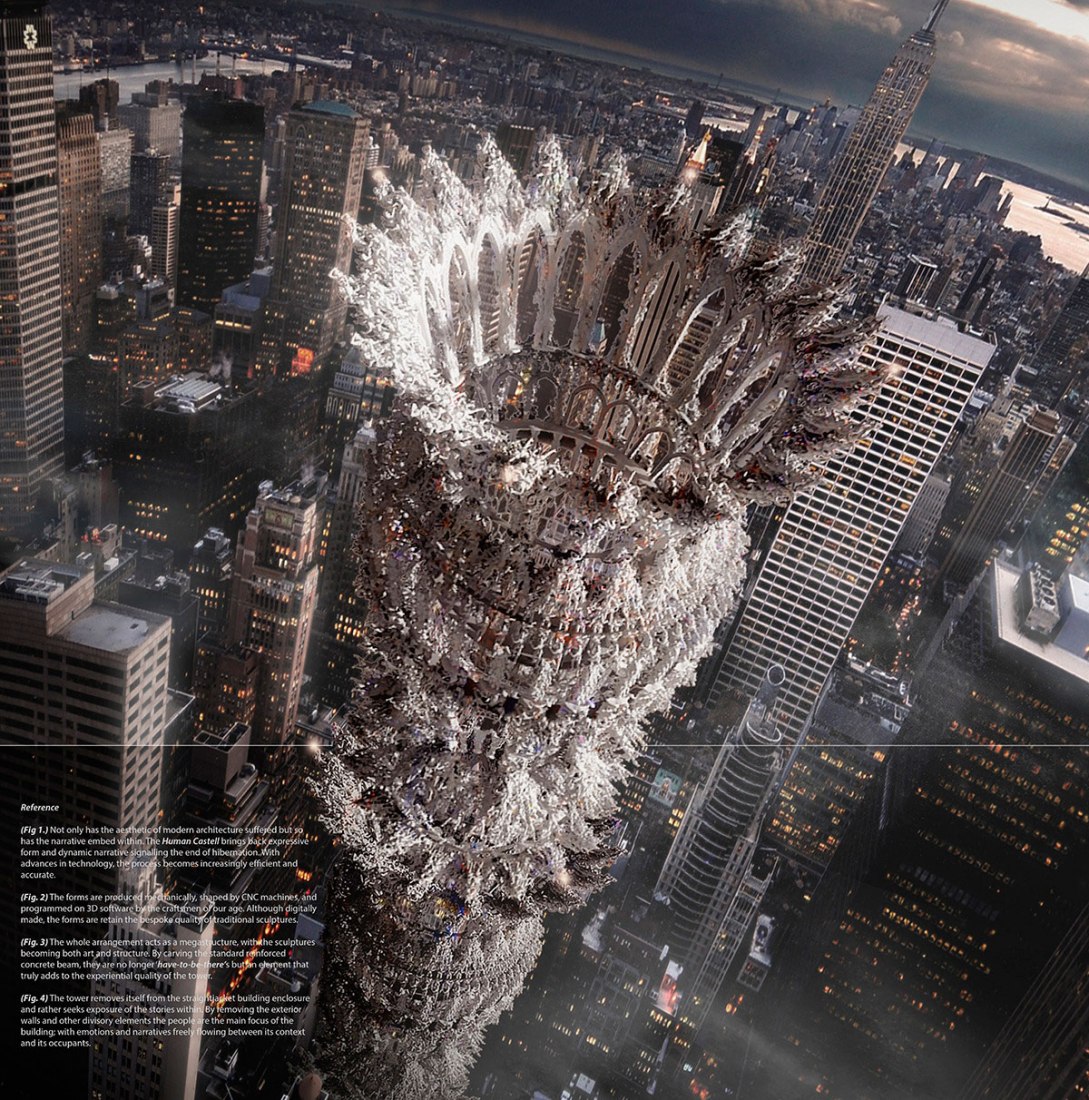 Human Castell - honorable mention. By.- Tamin Song, Jin Woo Kuk, Sun Hee Yoo, Bruce Han, Gangmin Yoo, Jun Sun Baek.