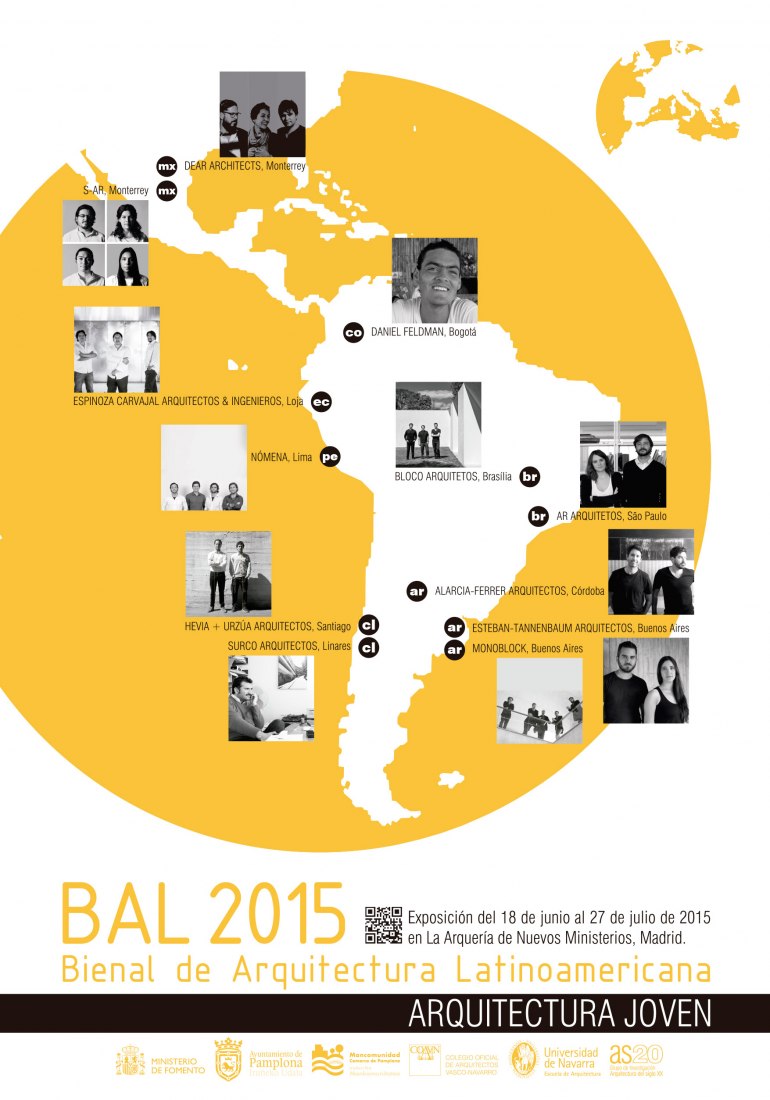Presentación de la IV Bienal de Arquitectura Latinoamericana BAL 2015.
