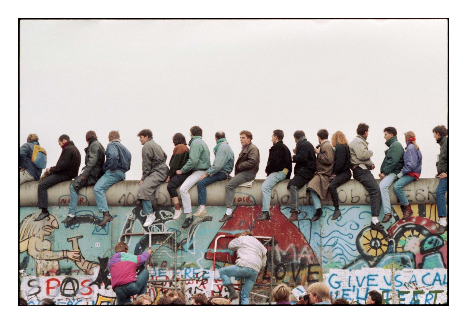 Caída del Muro en Berlín, 12 de noviembre de 1989. Fotografía por © Tim Wegner / laif