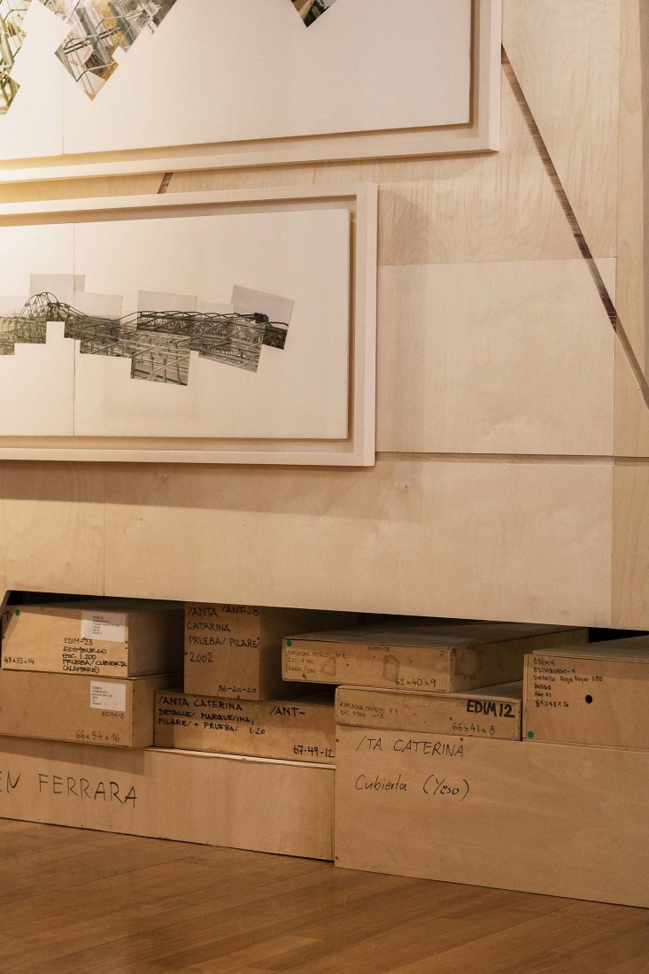 Exhibition MIRALLES. "A quarts de quatre...". Image courtesy of Foundation Enric Miralles.