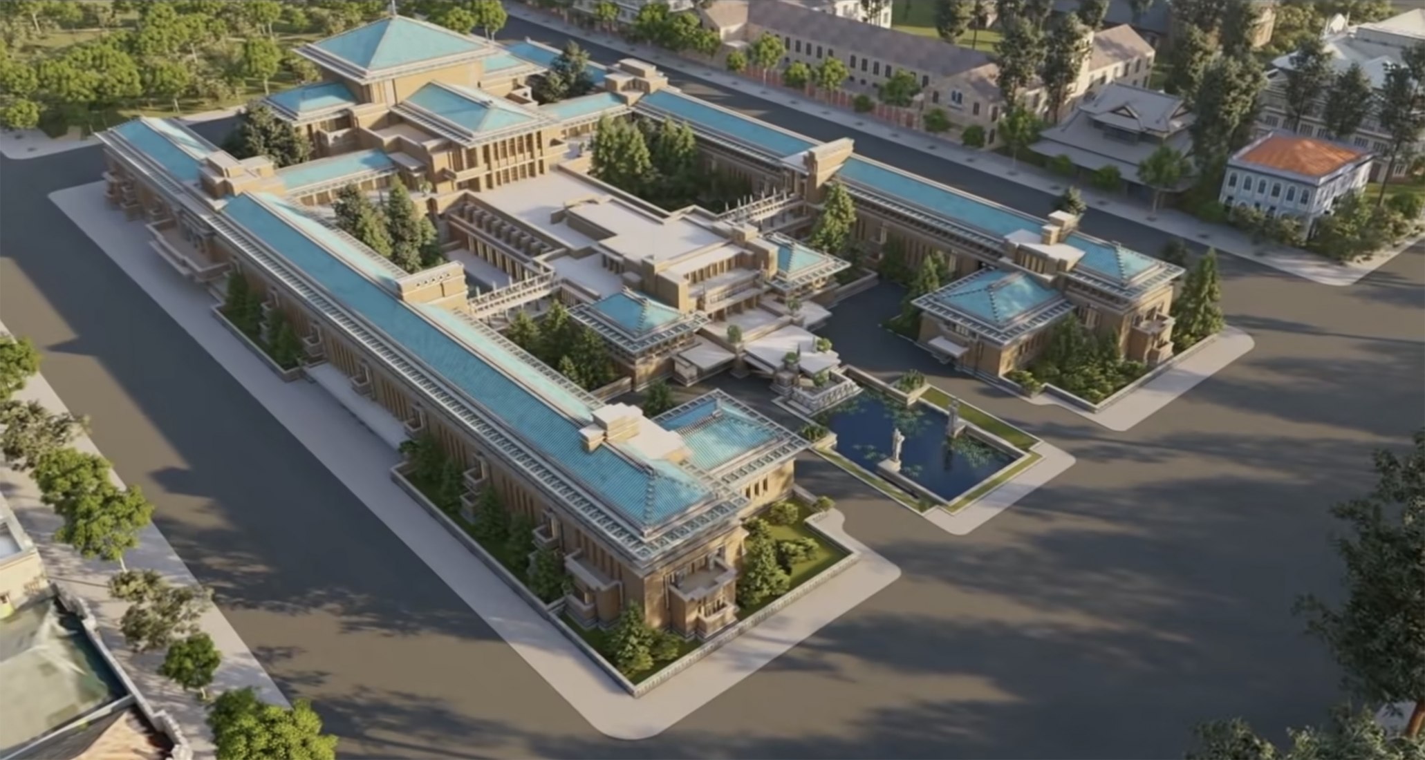 Frank Lloyd Wright: The Lost Works - The Imperial Hotel. Image courtesy of Frank Lloyd Trust