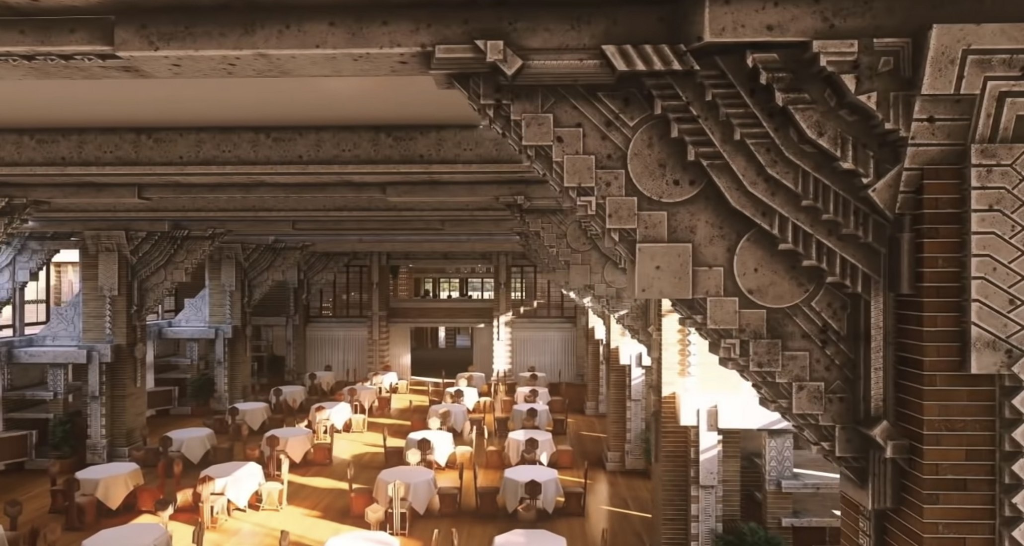 Frank Lloyd Wright: The Lost Works - The Imperial Hotel. Image courtesy of Frank Lloyd Trust