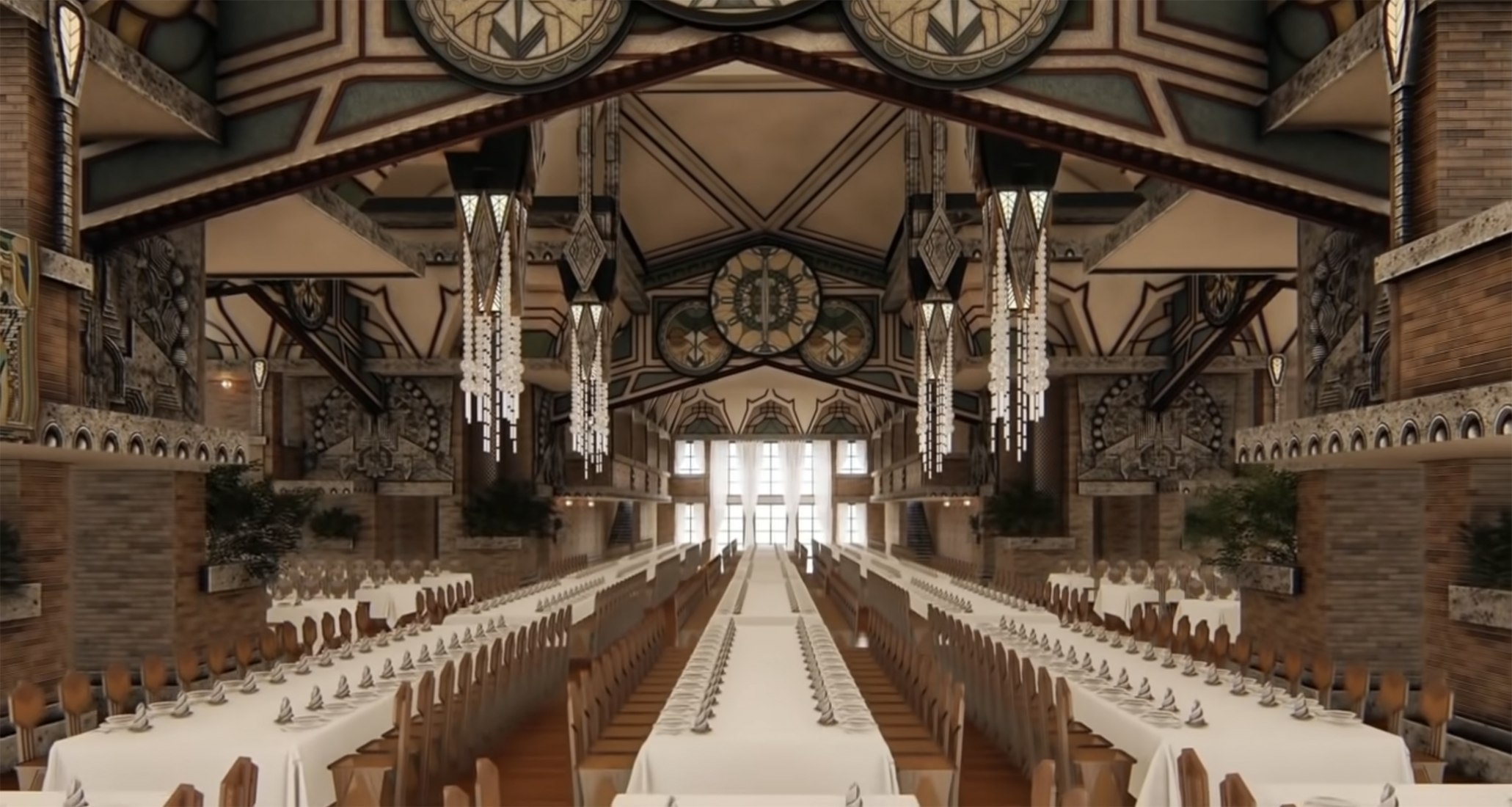 Frank Lloyd Wright: The Lost Works - The Imperial Hotel. Image courtesy of Frank Lloyd Trust