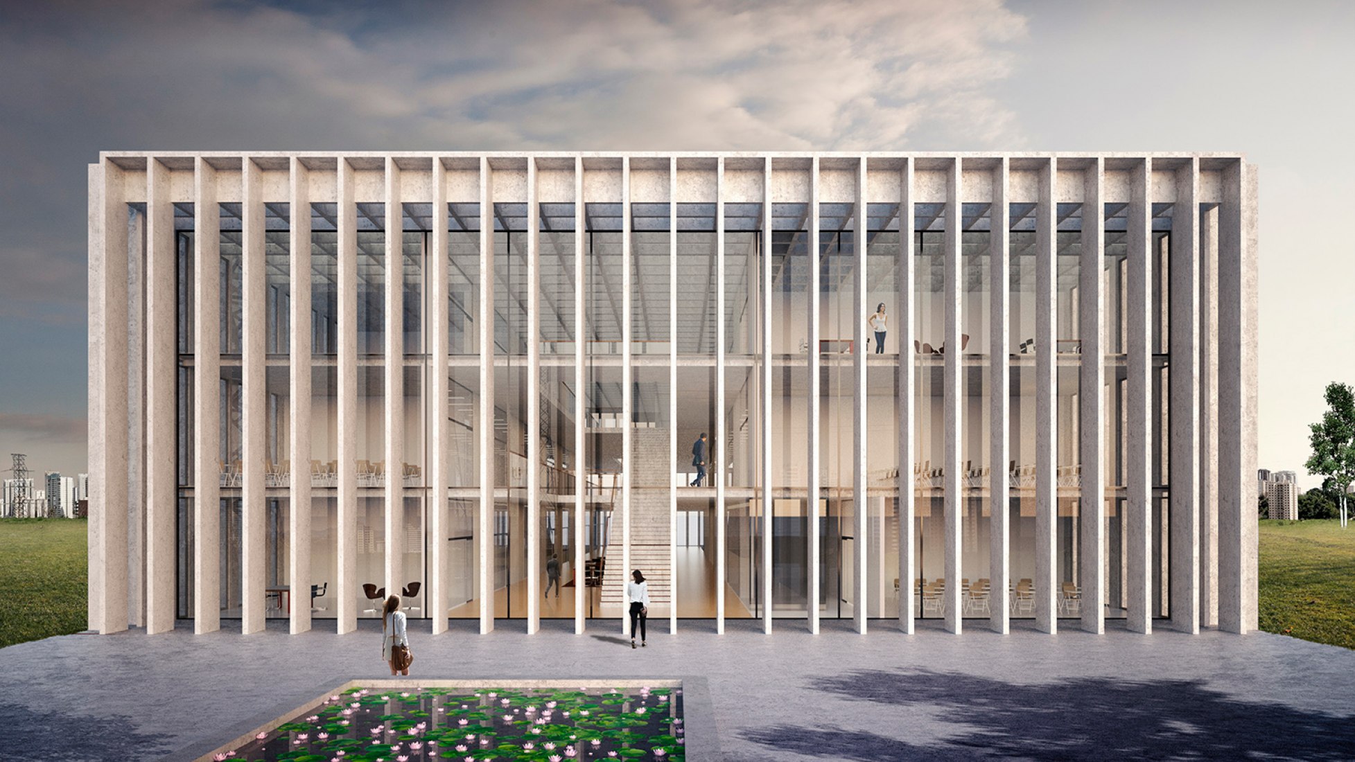 Facultad de Medicina São José dos Campos por KAAN Architecten.