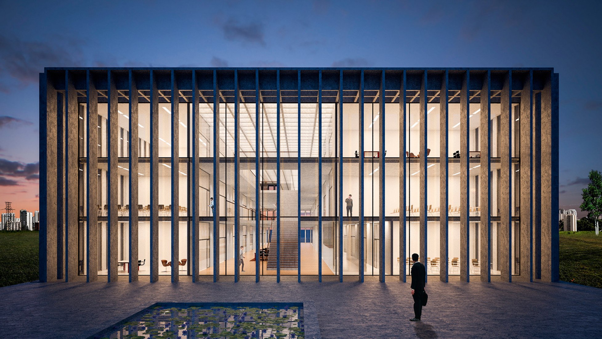 Facultad de Medicina São José dos Campos por KAAN Architecten.