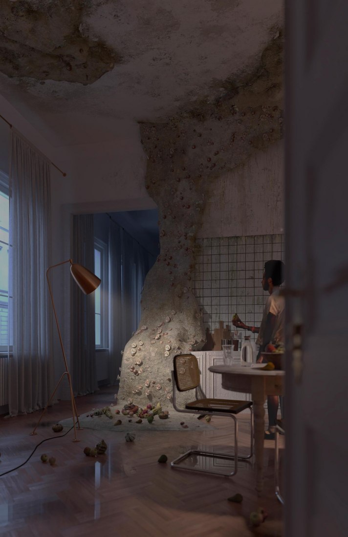 2do premio: "SYMBIOSIS" por Aleksandr Čebotariov y Laura Kuršvietytė. Imagen cortesía de Fairy Tales/Blank Space