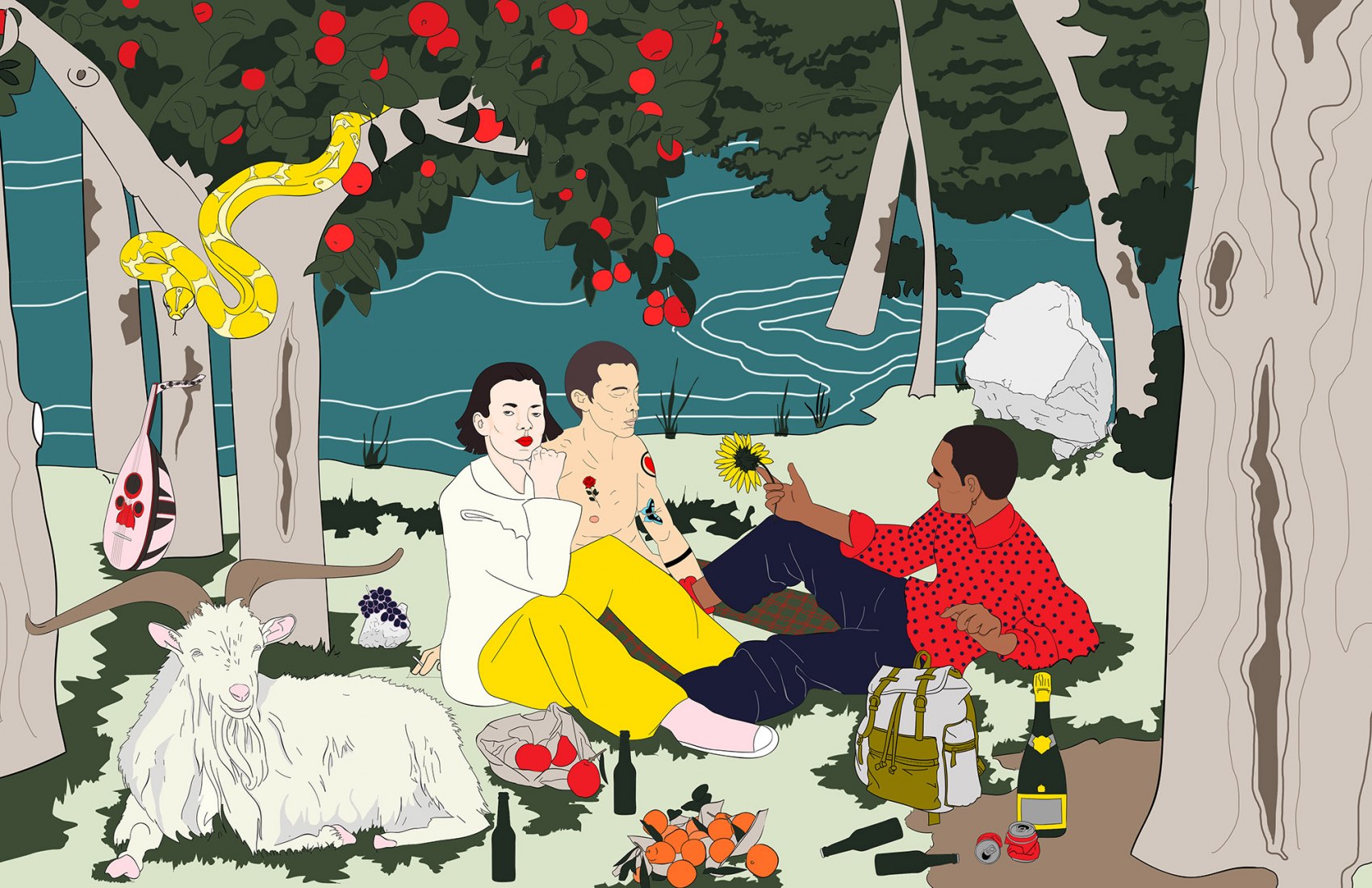 Mención de Honor: "Back to Eden" por Amit Avni. Imagen cortesía de Fairy Tales/Blank Space