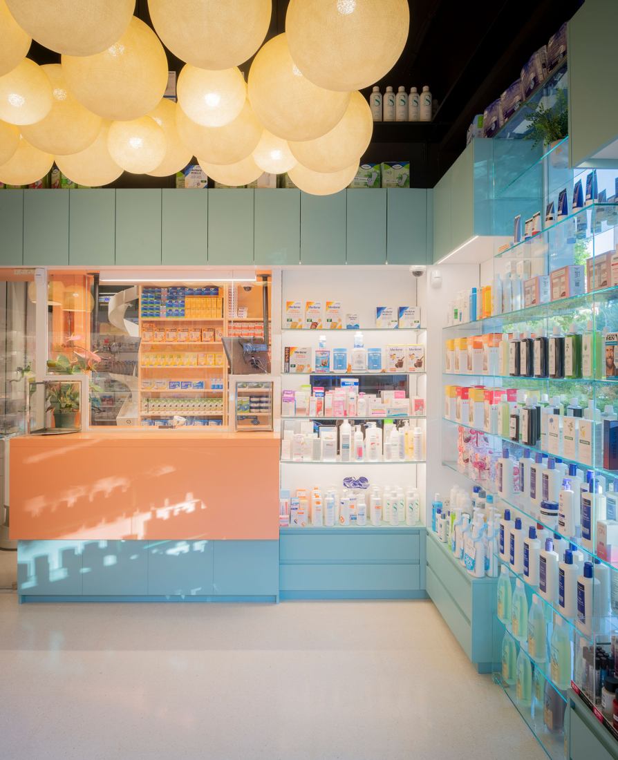 Farmacia Artilleros by Adam Bresnick. Photograph by Amores Pictures.