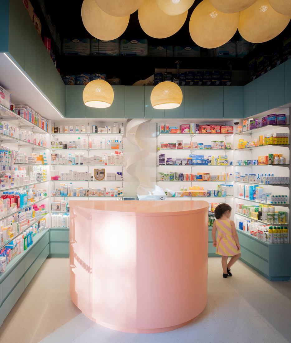 Farmacia Artilleros by Adam Bresnick. Photograph by Amores Pictures.