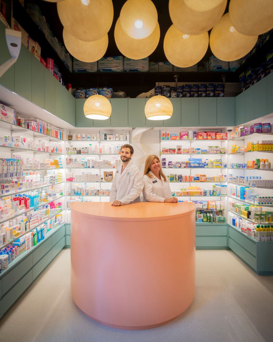 Farmacia Artilleros by Adam Bresnick. Photograph by Amores Pictures.