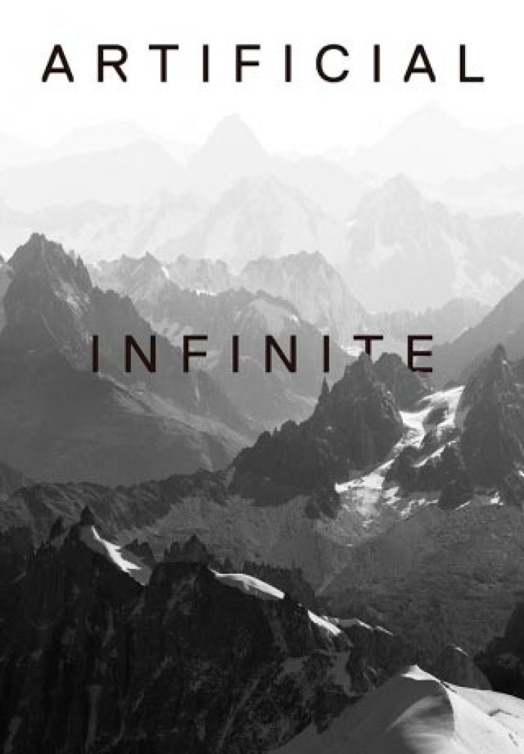 Cover book. Artificial infinite by Fernando Maselli.