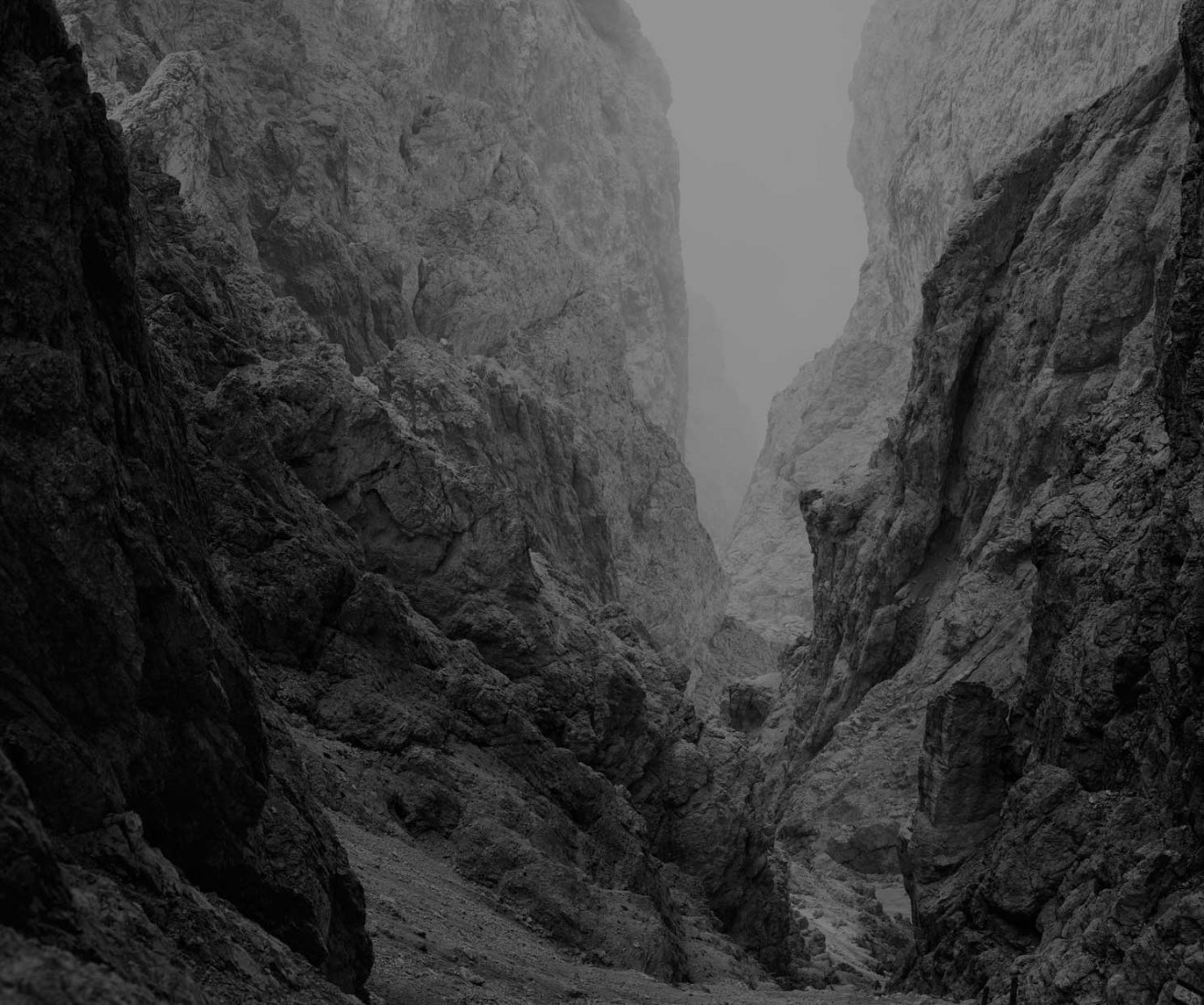 Artificial infinite by Fernando Maselli. Dolomiti #2, 2014.