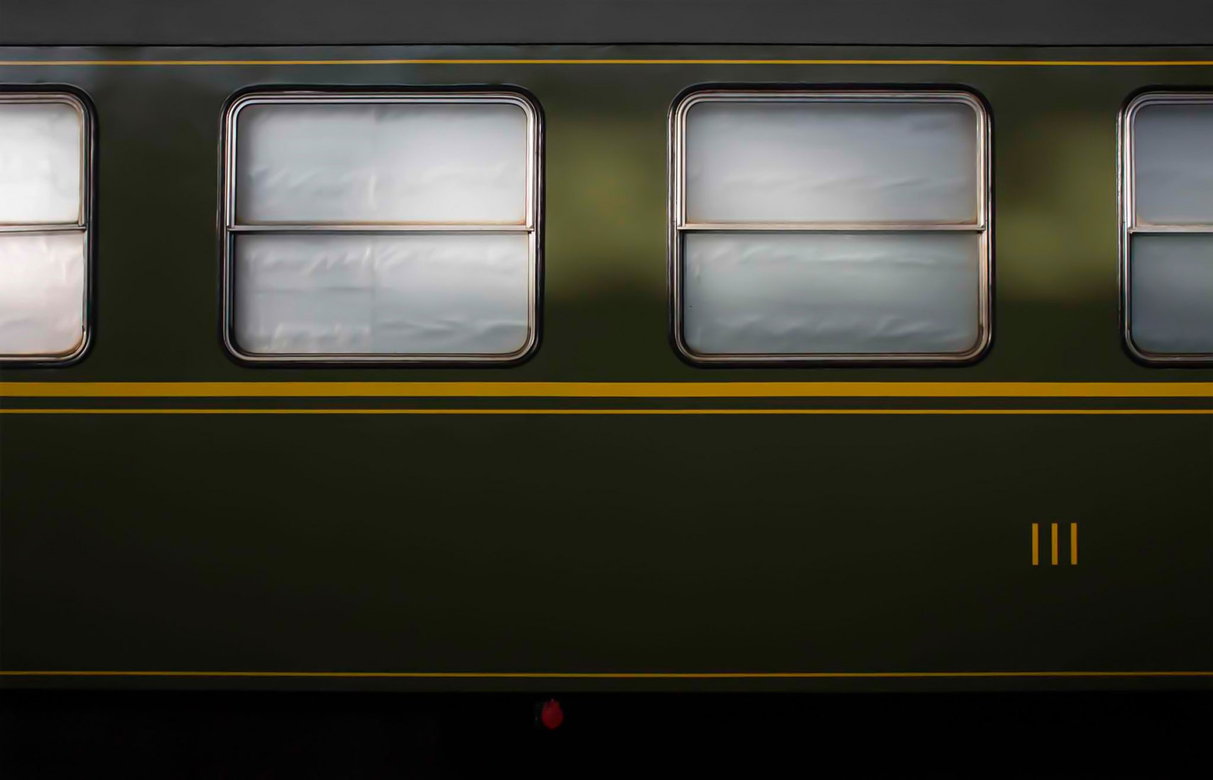 Train detail. The Railway Museum in Open House Madrid 2018. Photograph by Judit Otero / METALOCUS