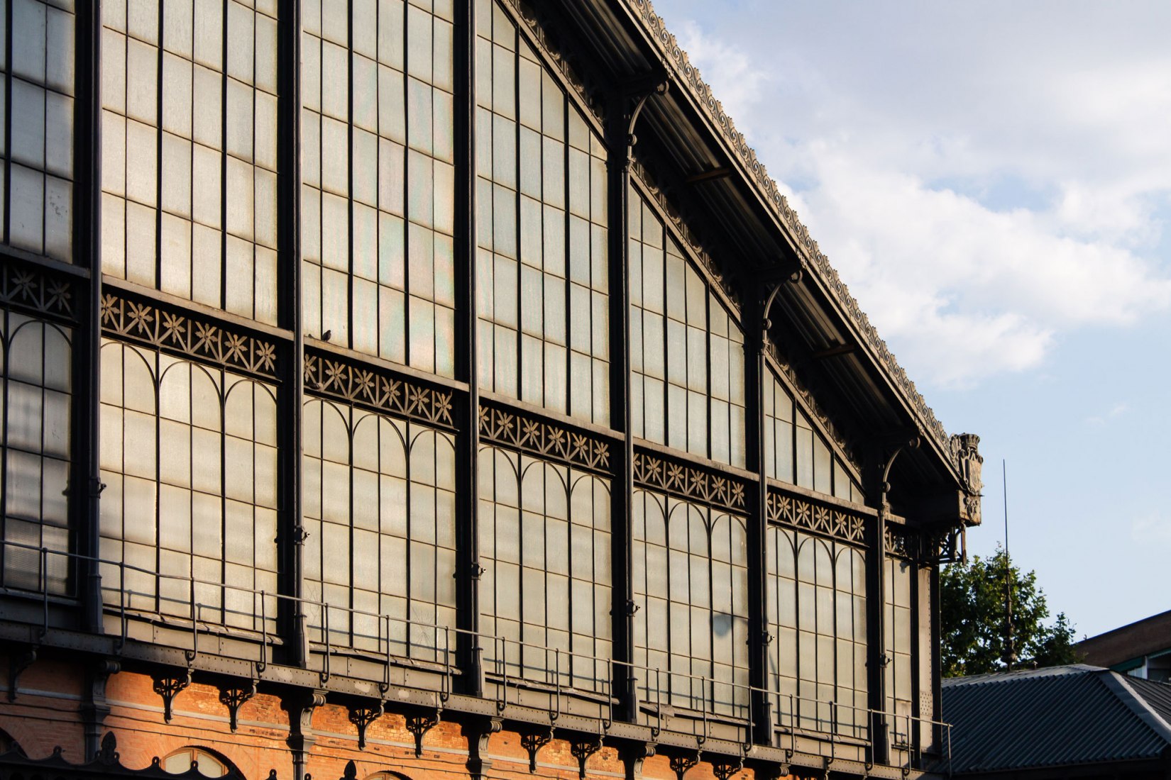 Exterior view. The Railway Museum in Open House Madrid 2018. Photograph by Judit Otero / METALOCUS