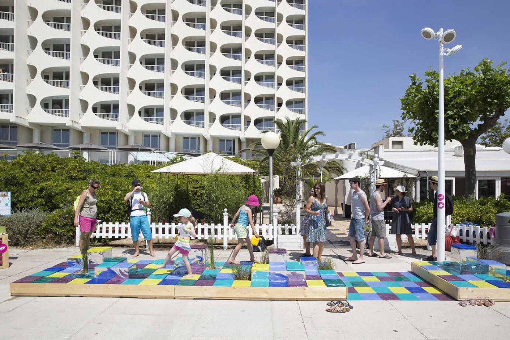 Festival des Architectures Vives 2014 in La Grande Motte. Photography © Paul Kozlowski. 