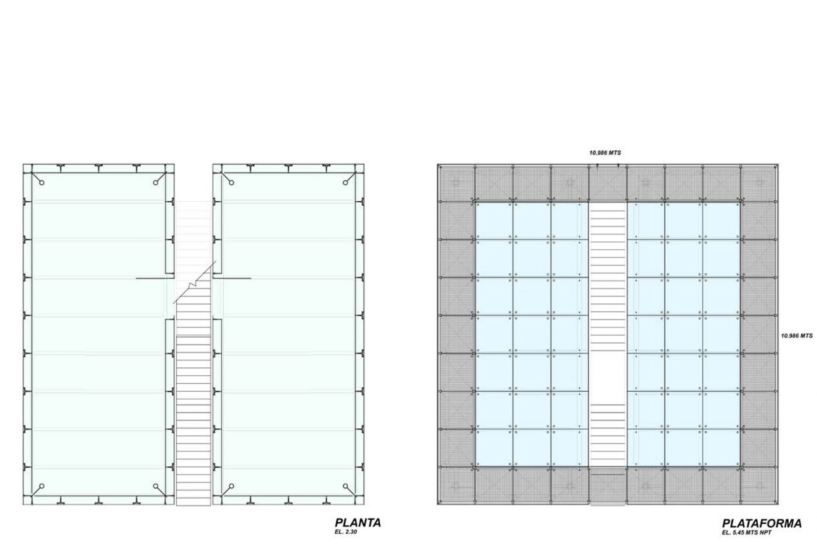 General plan and platform. Orchid Educational Pavilion by FGP Atelier. Courtesy of FGP Atelier