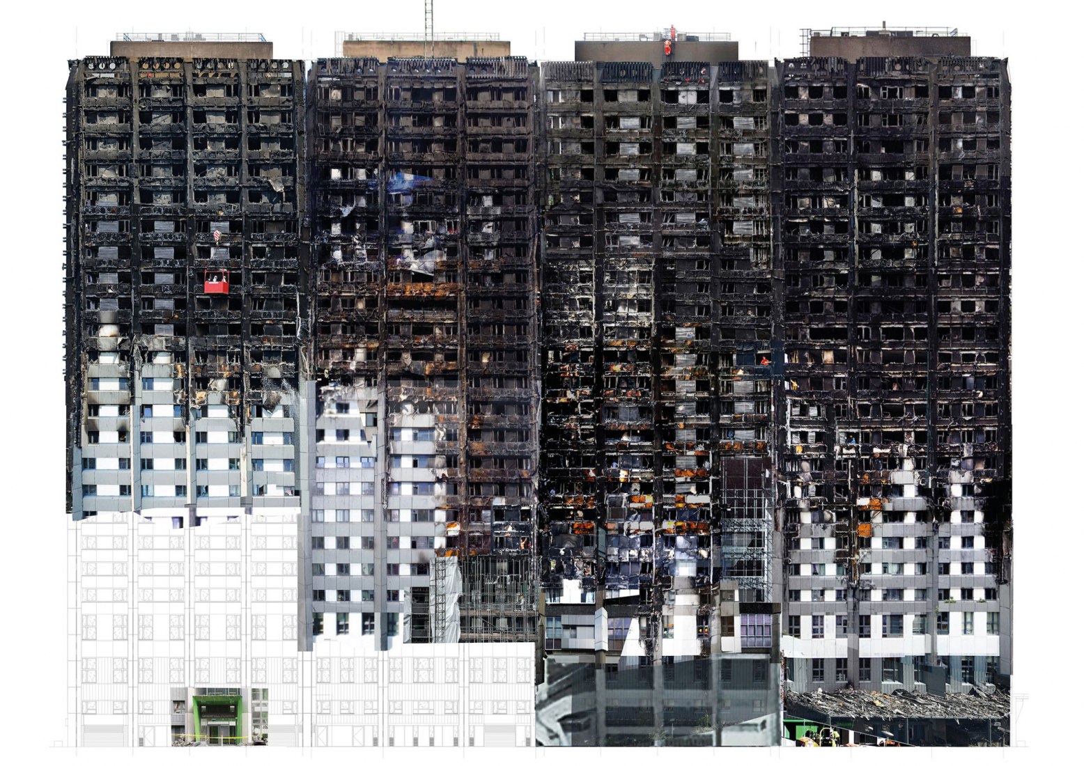 Forensics of Grenfell by Sonja Draskovic, Seva Yurchenko