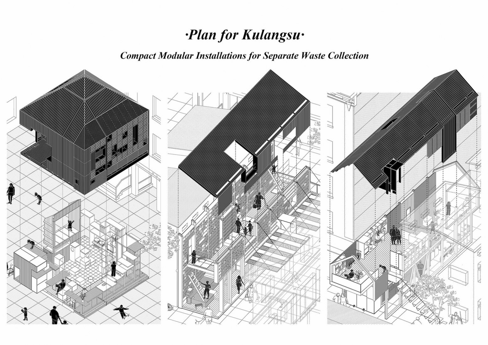 Plan for Kulangsu by Zhixuan Wang, Shaoji Wu