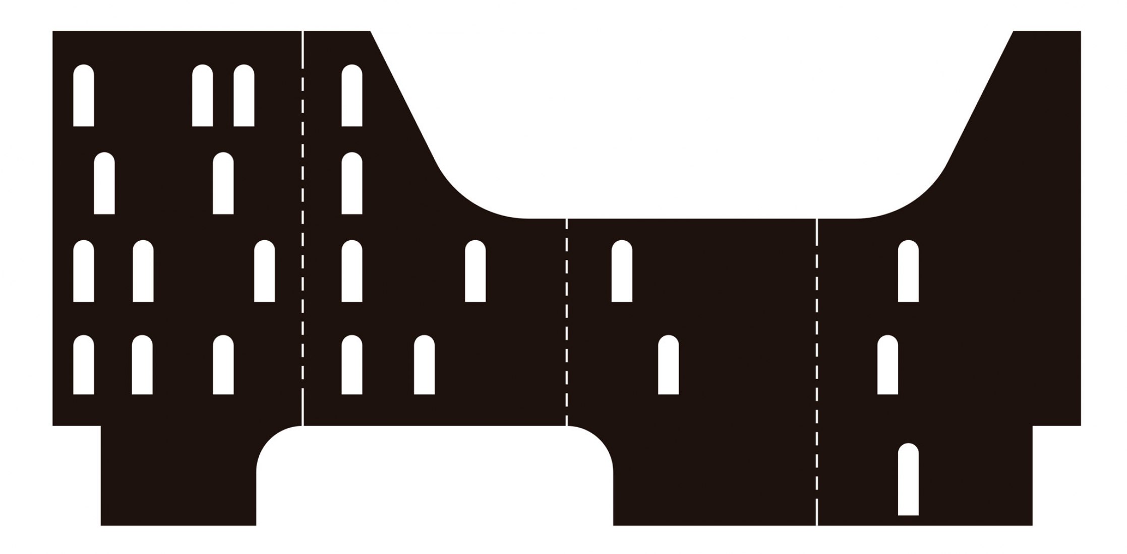Diagram envelope. Five story house by stpmj.