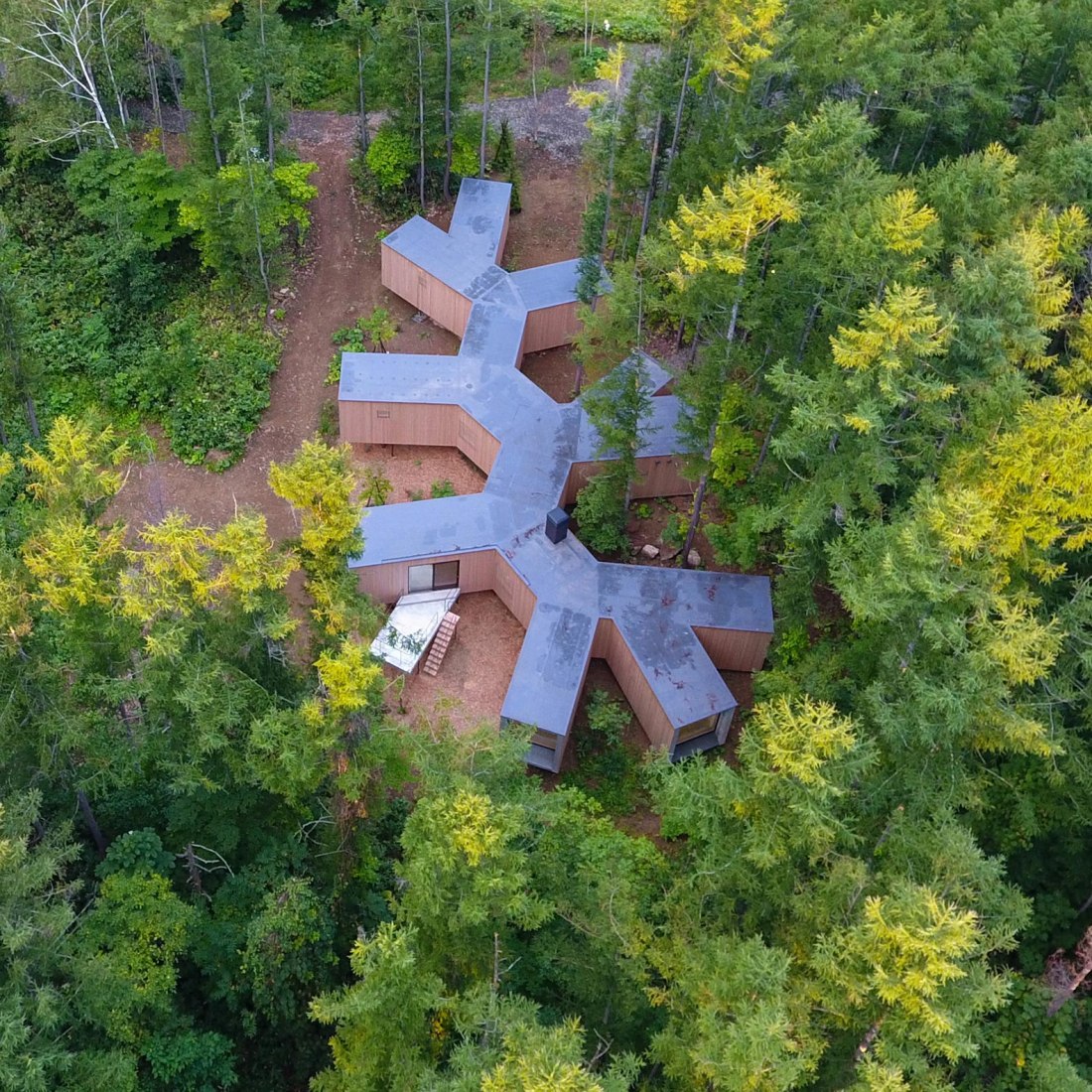 Casa en el bosque por Florian Busch Architects. Fotografía por FBA