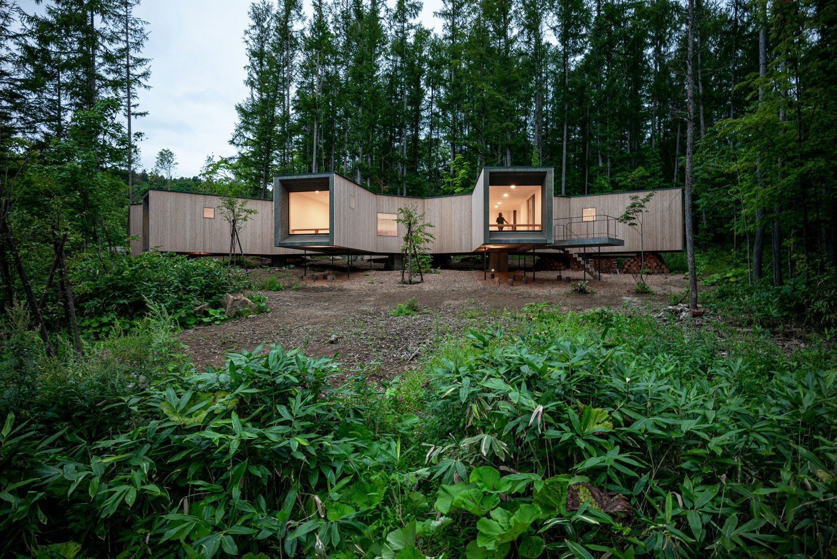 Casa en el bosque por Florian Busch Architects. Fotografía por FBA