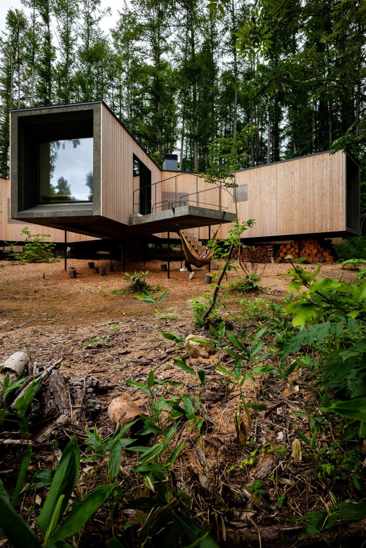 Casa en el bosque por Florian Busch Architects. Fotografía por FBA