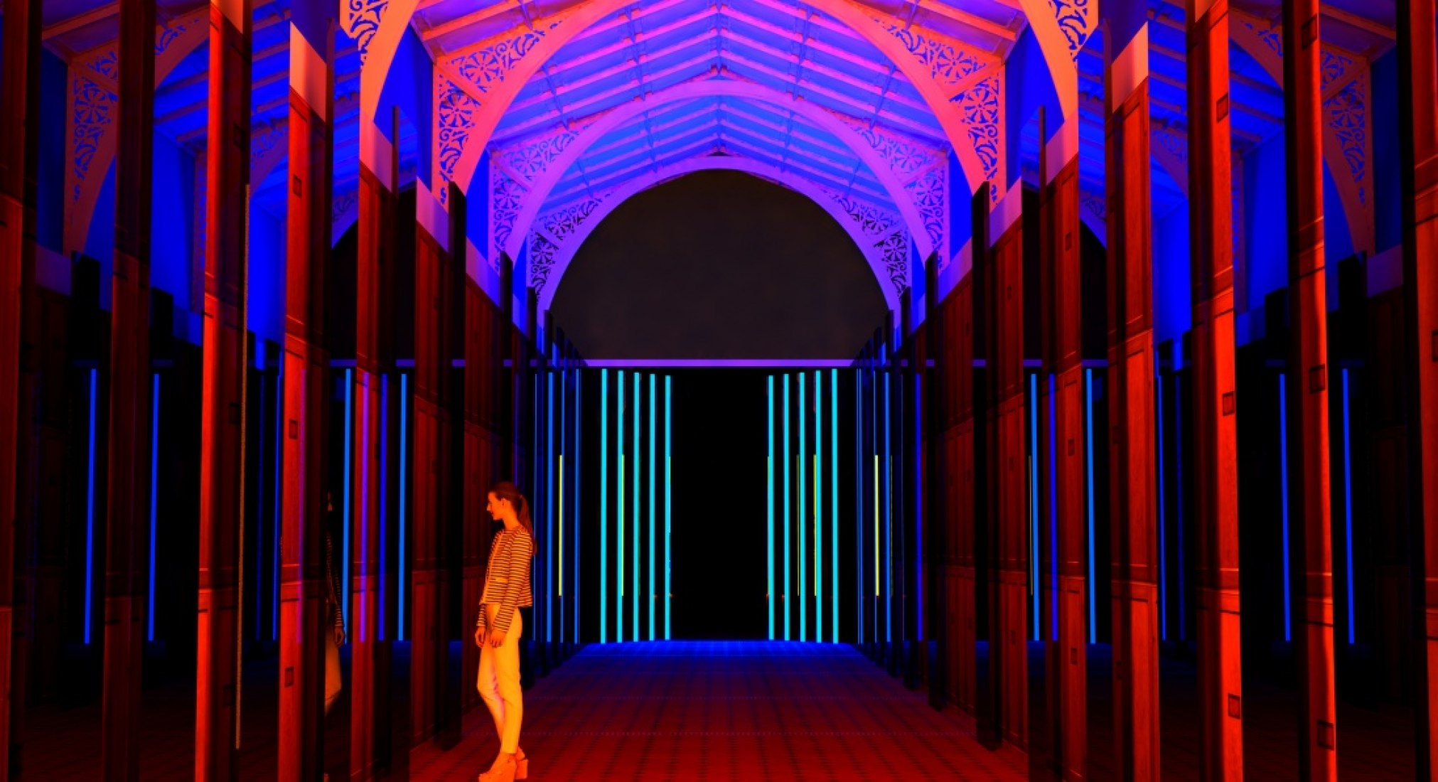 Reflection Room render by Flynn Talbot. Photograph © Edmund Sumner. Image courtesy Londo Design Festival