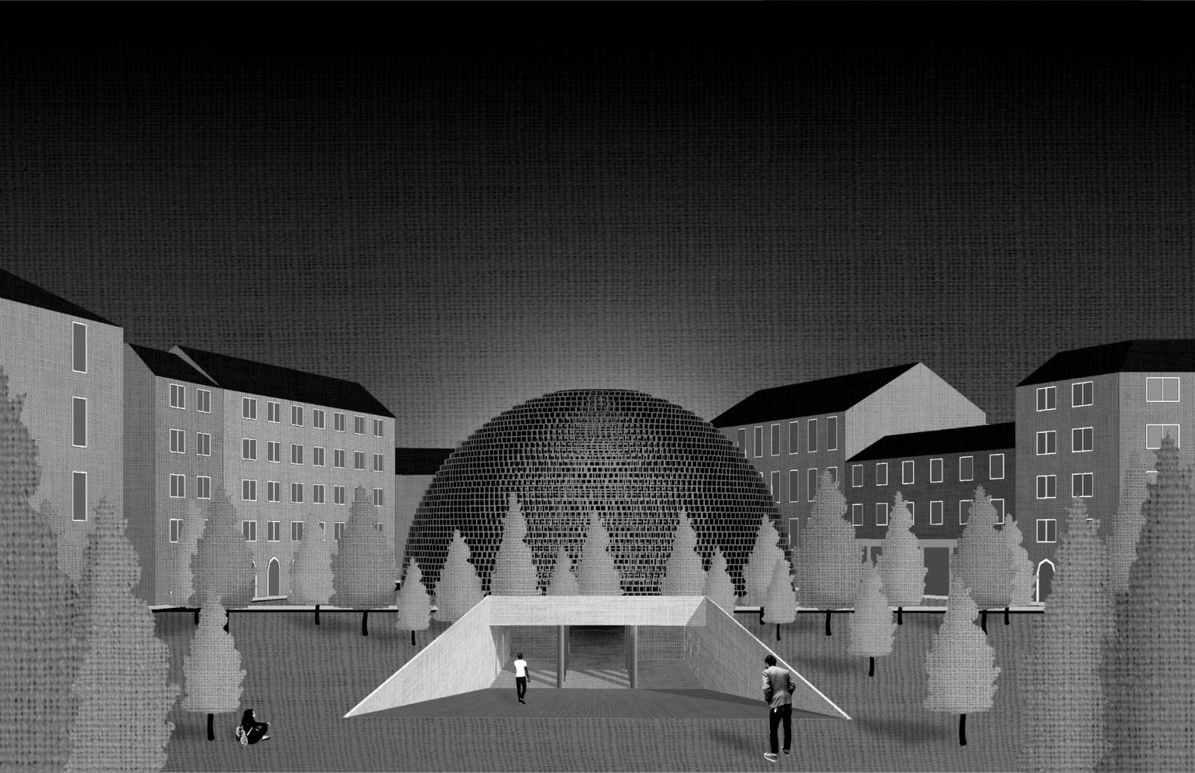 Honorable mention. “For mortals” by Sungmin kim, Junghun Park, and Hoyoung Roh.