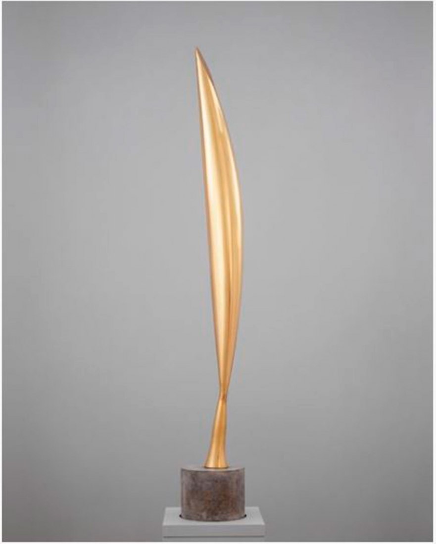 Constantin Brancusi. Pájaro en el espacio (L'Oiseau dans l'espace),1932-40. Bronce pulido. 151,7 cm (con pedestal). Collezione Peggy Guggenheim, Venezia (Fondazione Solomon R. Guggenheim, New York) Nr. Inv.: 76.2553 PG 51. Photograph by Succession Brancusi.