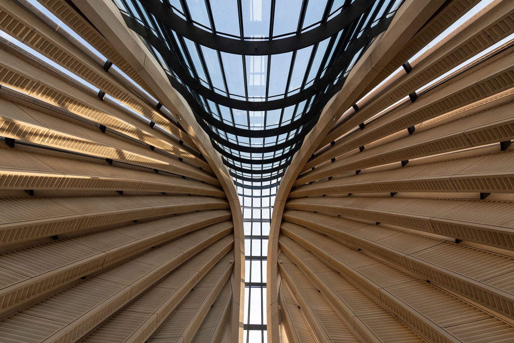 Headquarters of the National Bank of Kuwait by Foster + Partners. Photograph by Nigel Young.
