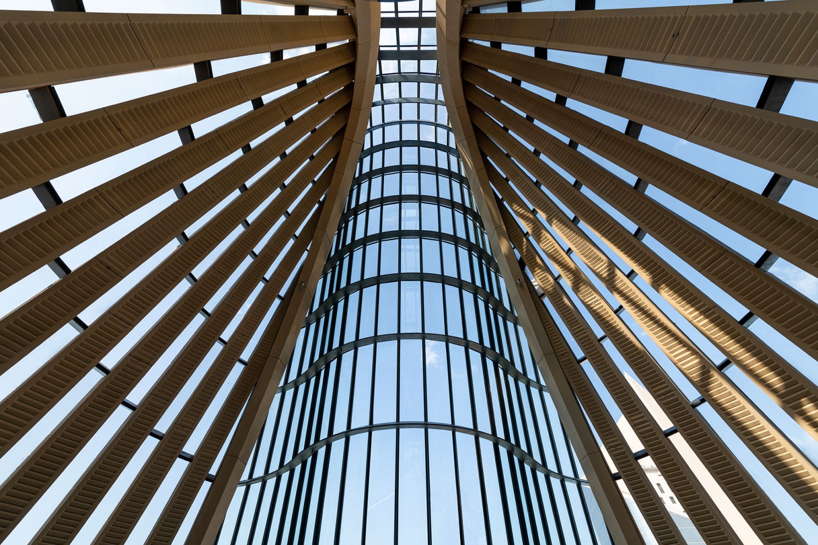 Headquarters of the National Bank of Kuwait by Foster + Partners. Photograph by Nigel Young.