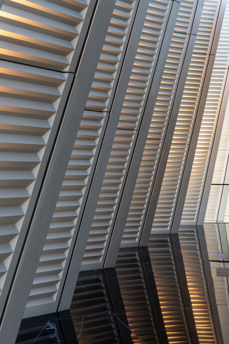 Headquarters of the National Bank of Kuwait by Foster + Partners. Photograph by Nigel Young.