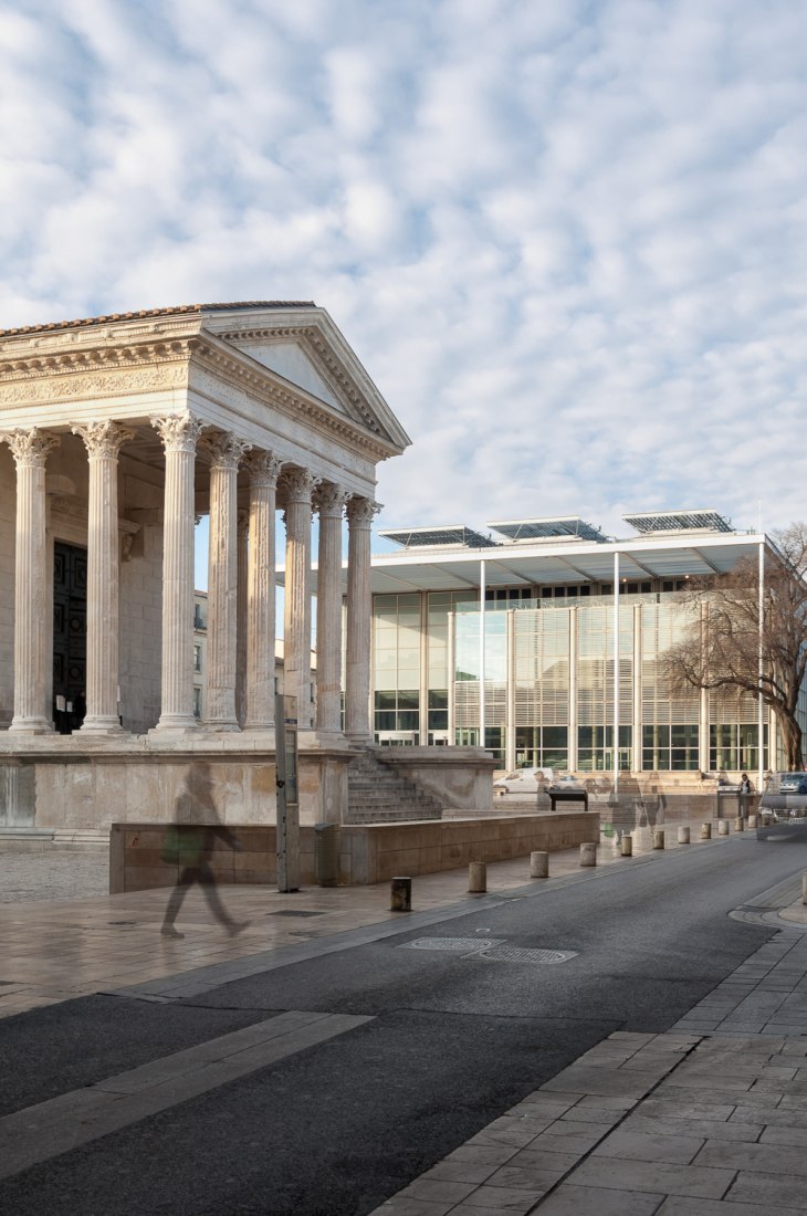 Carré d’Art–Musée d’art contemporain by Foster + Partners. Photograph by David Huguenin.
