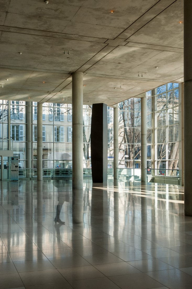 Carré d’Art–Musée d’art contemporain by Foster + Partners. Photograph by David Huguenin.