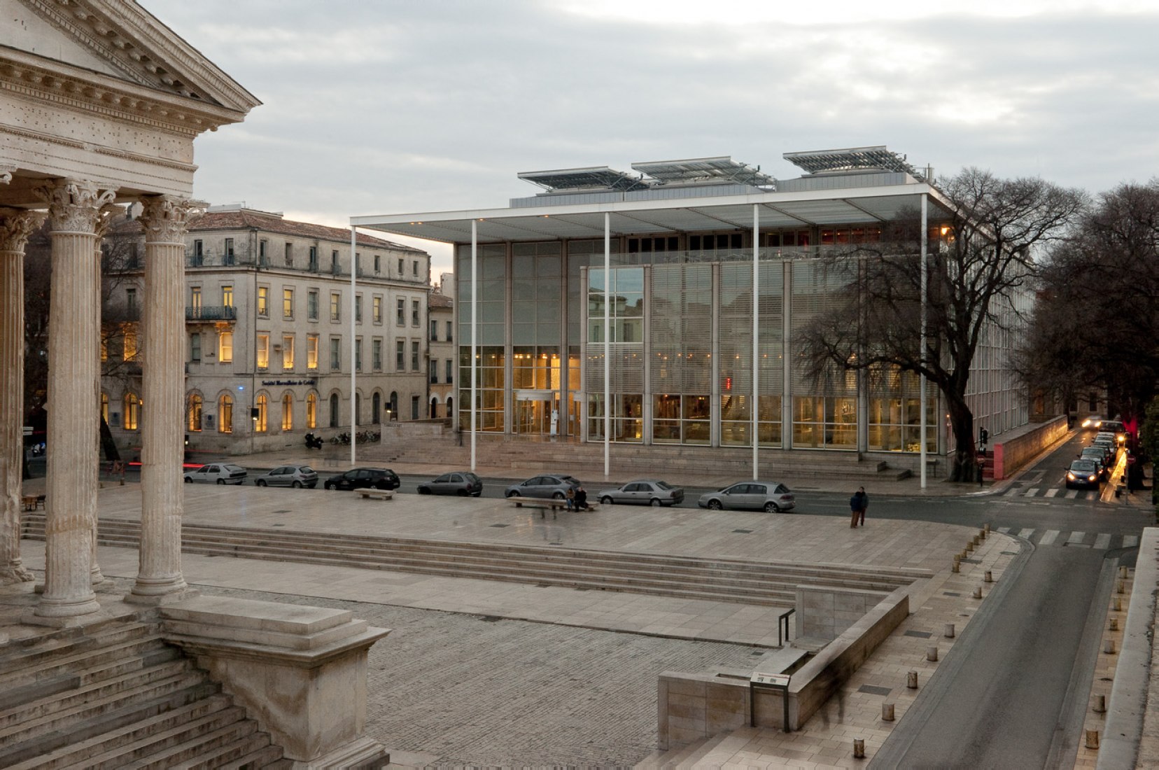 Carré d’Art–Musée d’art contemporain by Foster + Partners. Photograph by David Huguenin.