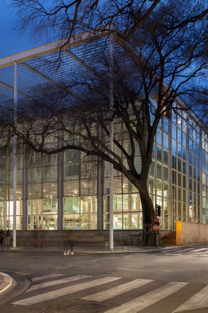Carré d’Art–Musée d’art contemporain by Foster + Partners. Photograph by David Huguenin.