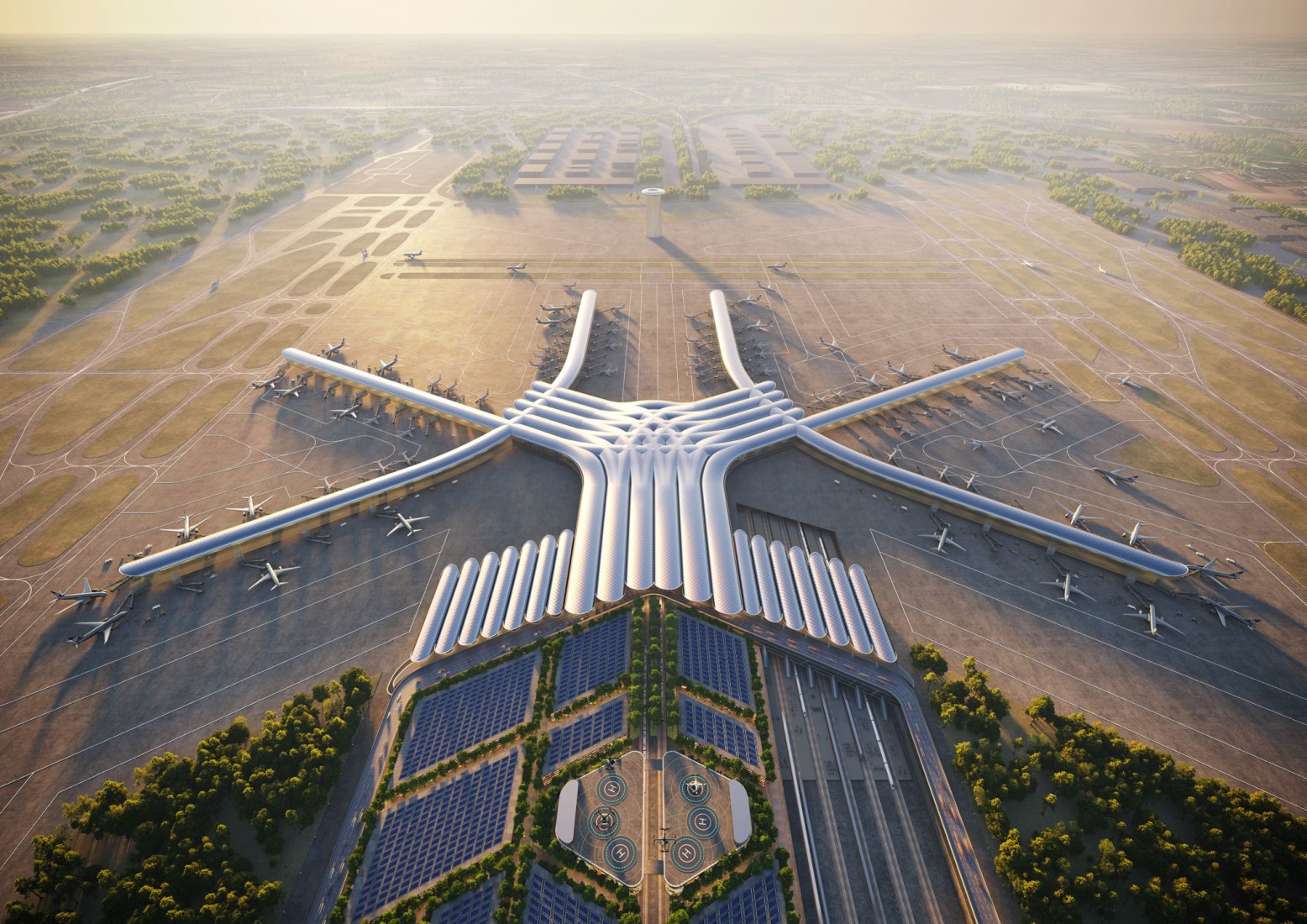 Foster Partners Wins Competition To Design New CPK Airport The foster-partners-wins-competition-to-design-new-cpk-airport-the