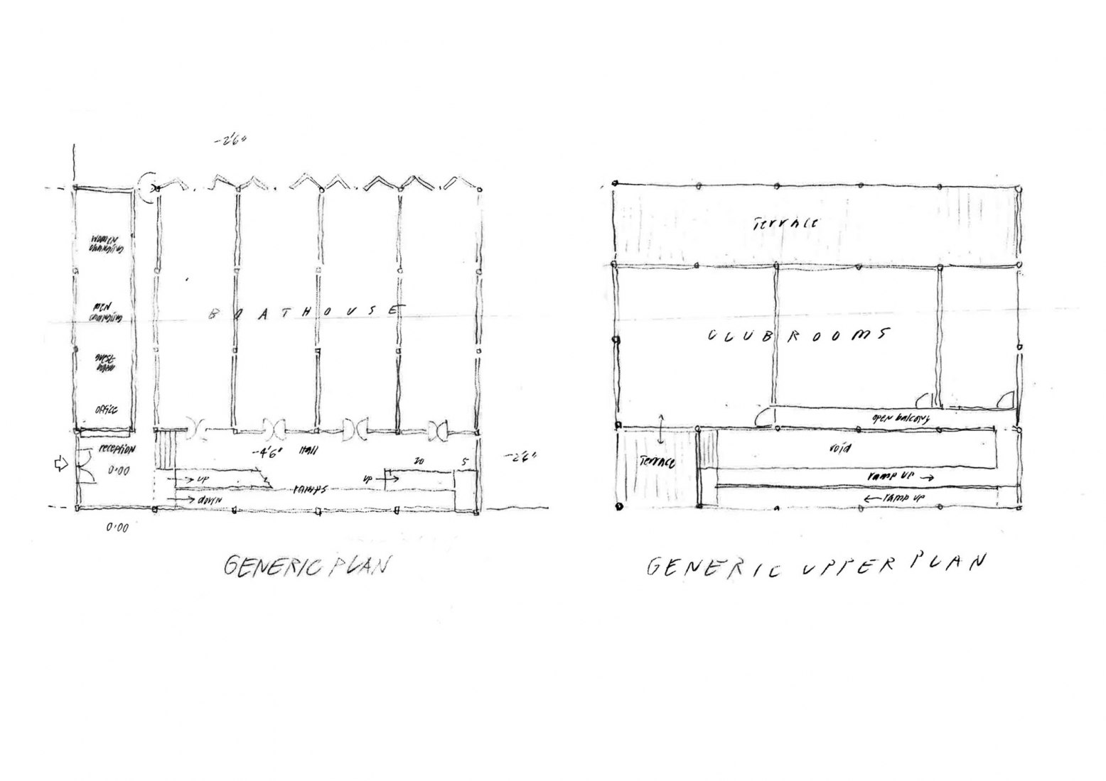 Croquis. Embarcadero Harlem. Imagen cortesía de Foster + Partners