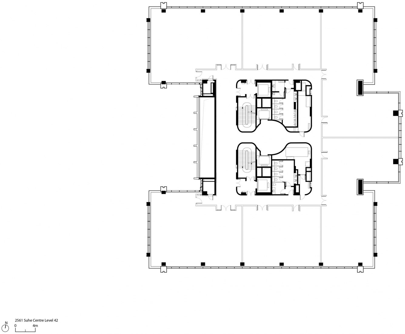Planta 42. Suhe Centre by Foster + Partners. 