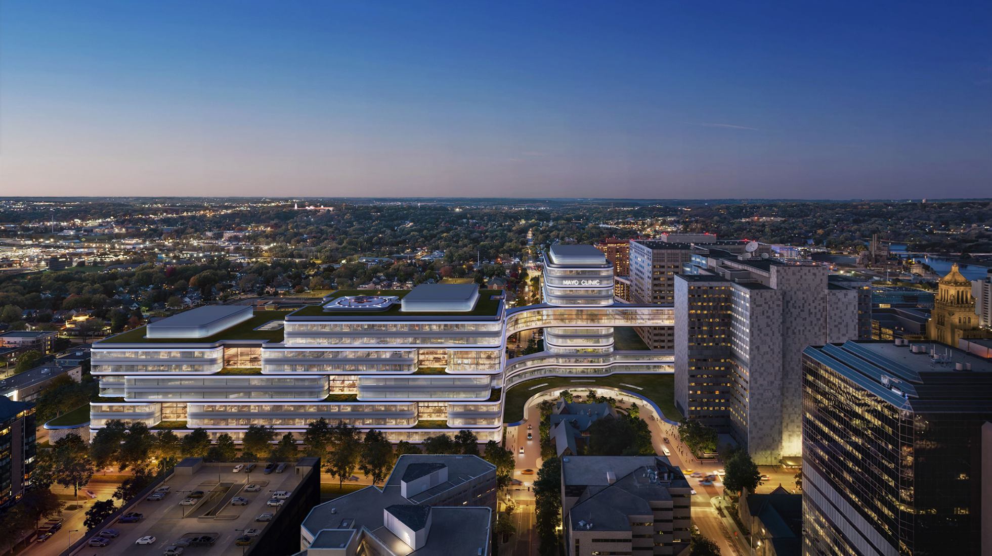 Care reconversion. Mayo Clinic Campus & Hospital of the Future by