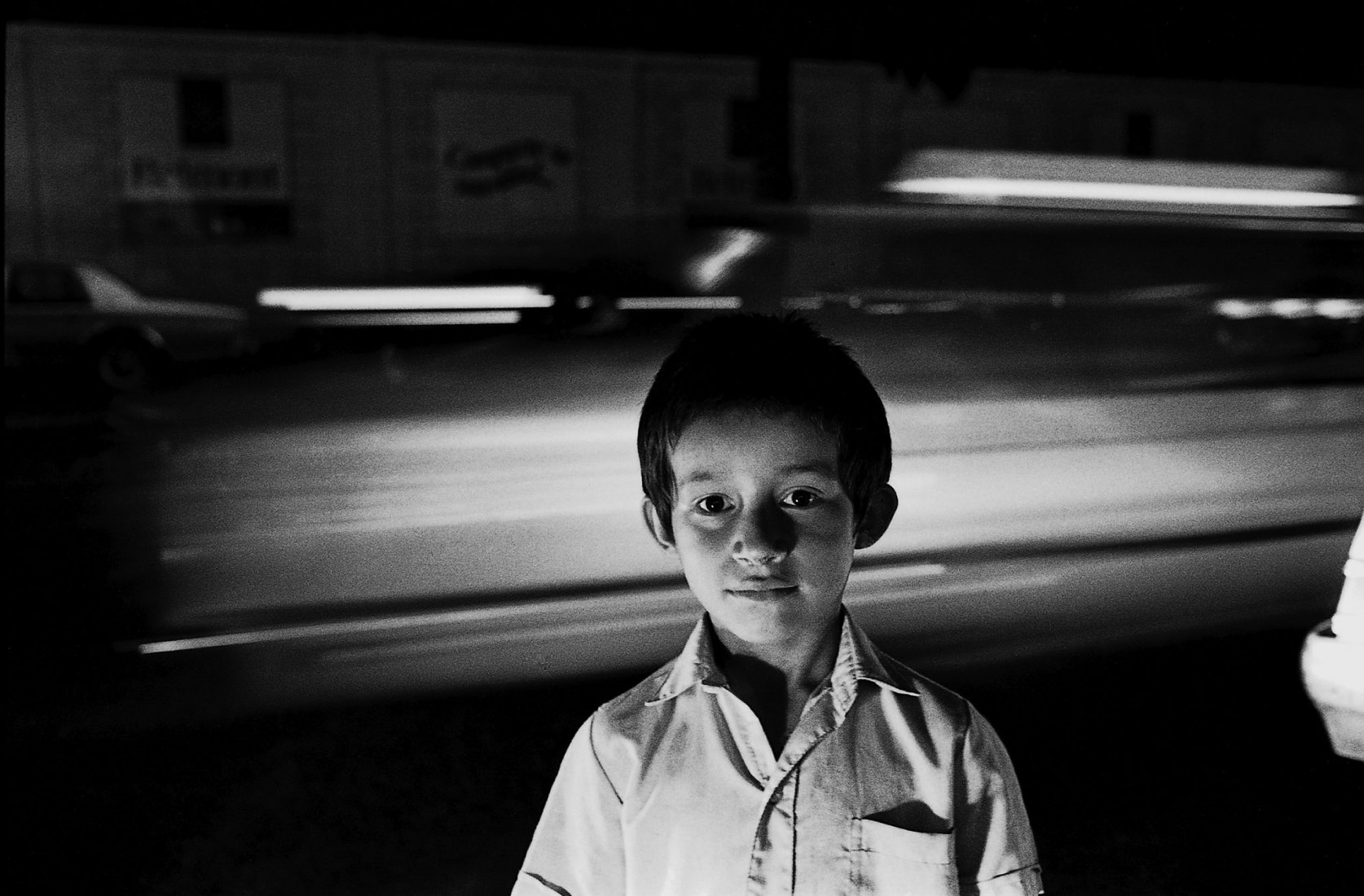 Caracas, 1982. Fotos desde el auto por Ricardo Jiménez. Fotografía © Ricardo Jiménez