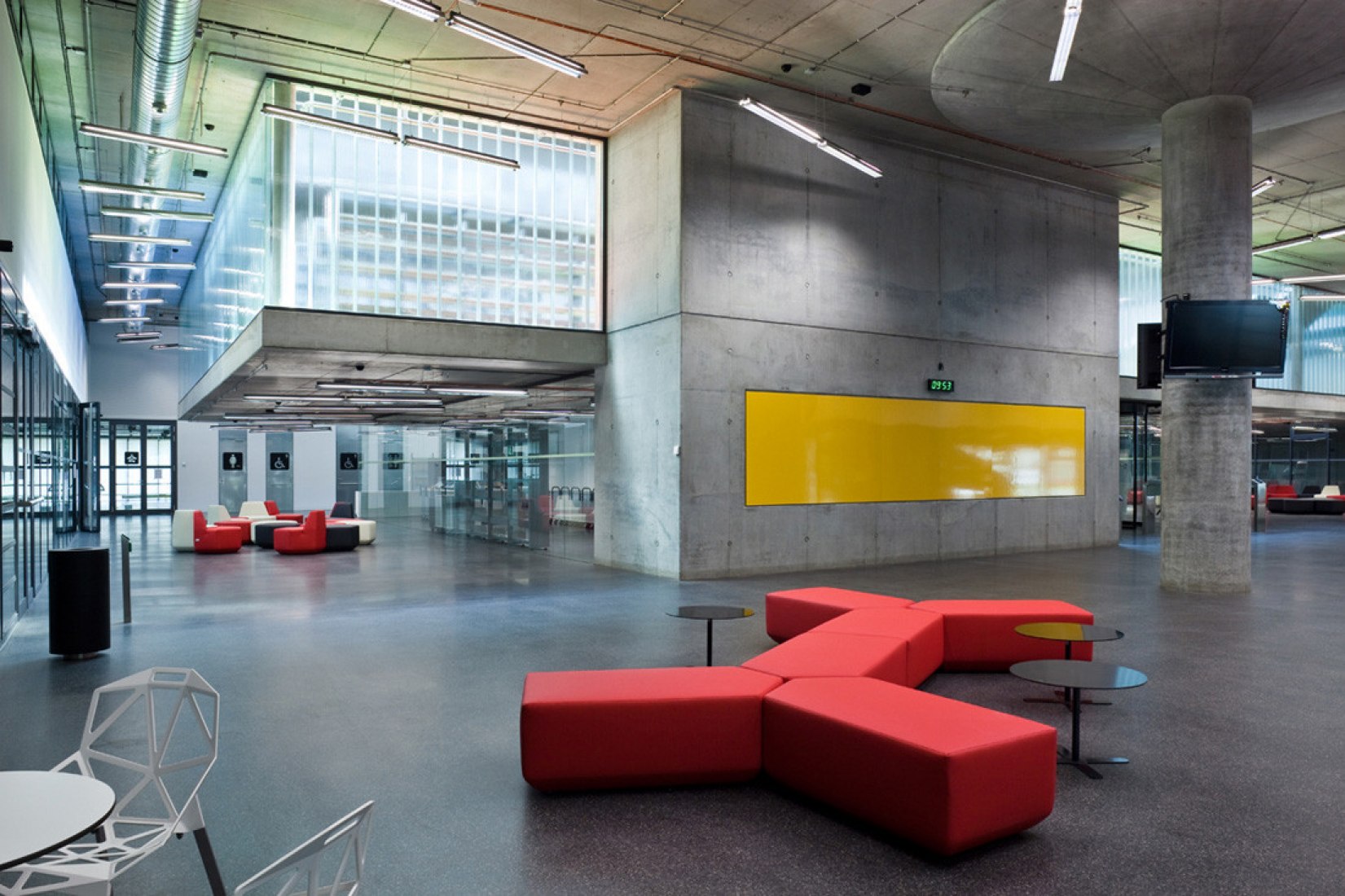 National technical Library by Projektil architekti s.r.o.. Photograph by Andrea Thiel Lhotáková 