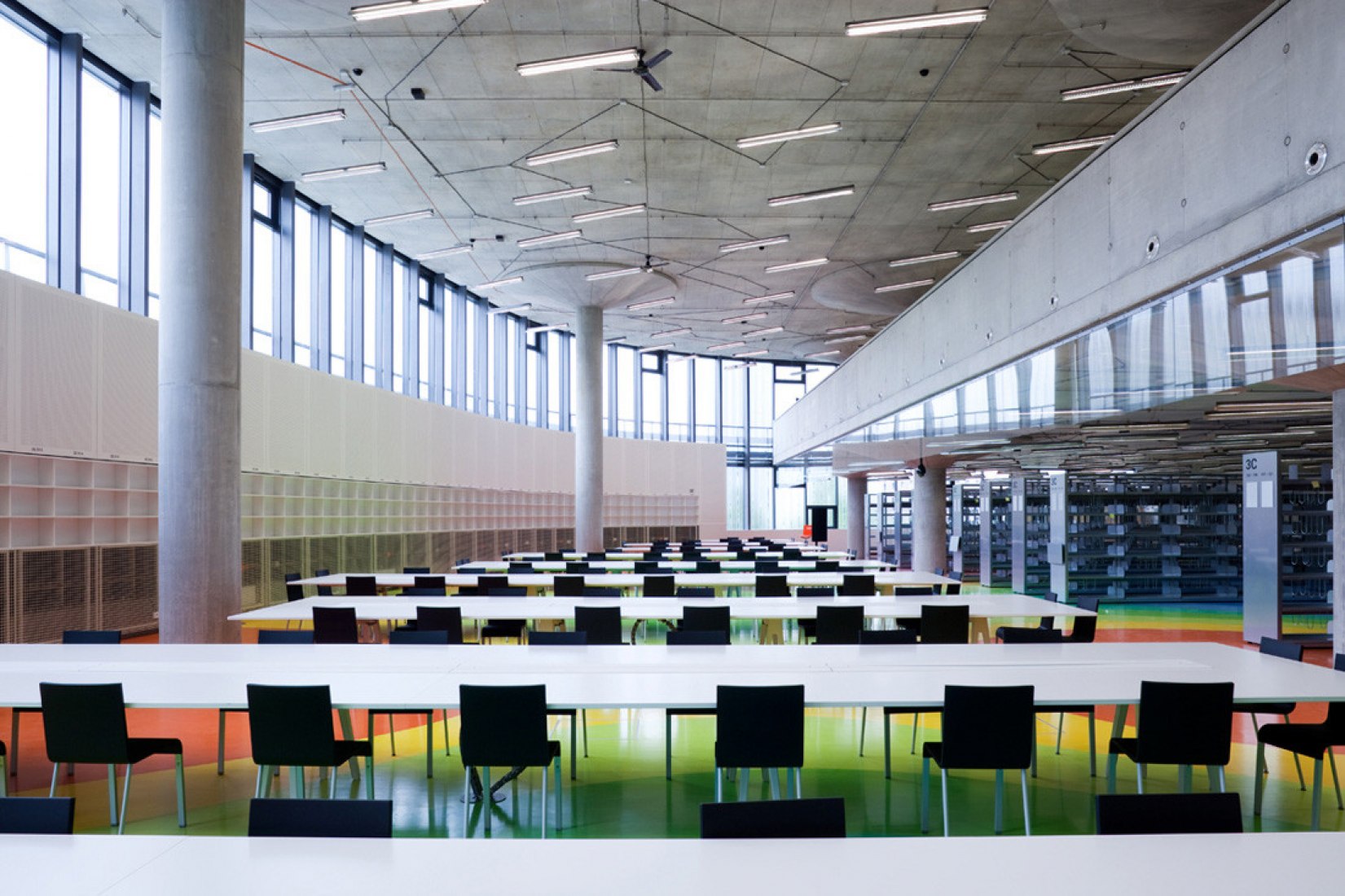 National technical Library by Projektil architekti s.r.o.. Photograph by Andrea Thiel Lhotáková 