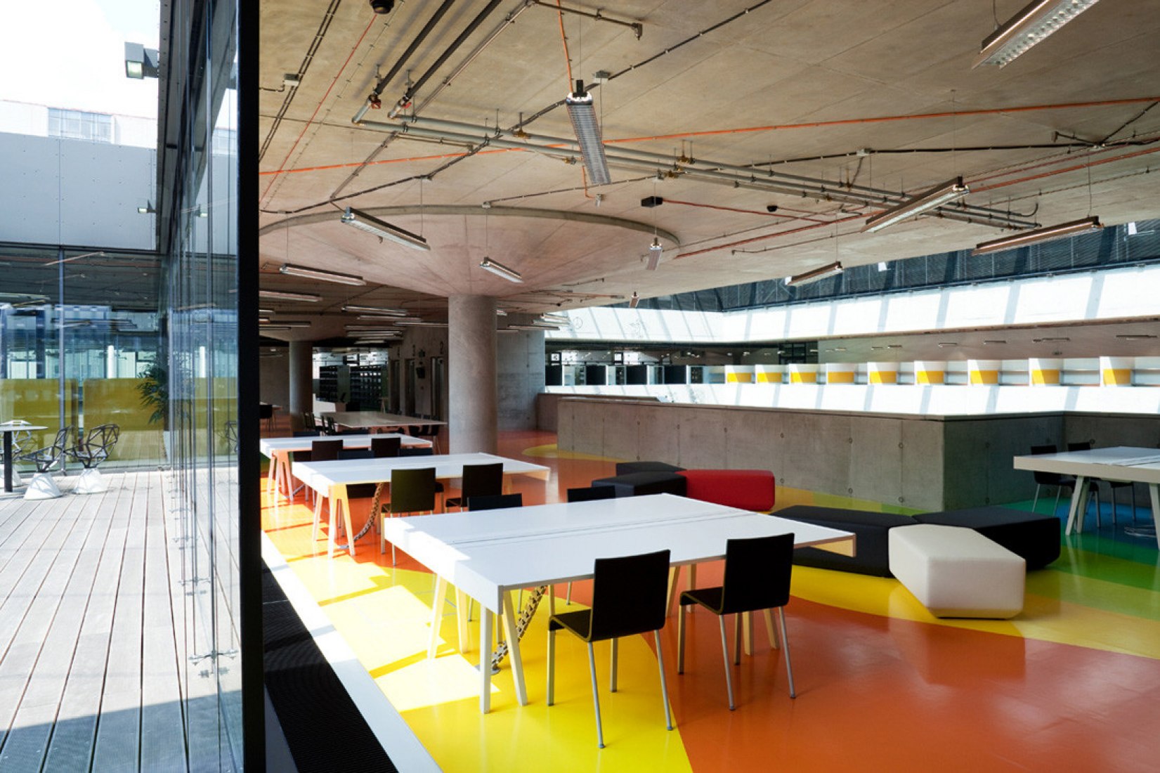 National technical Library by Projektil architekti s.r.o.. Photograph by Andrea Thiel Lhotáková 
