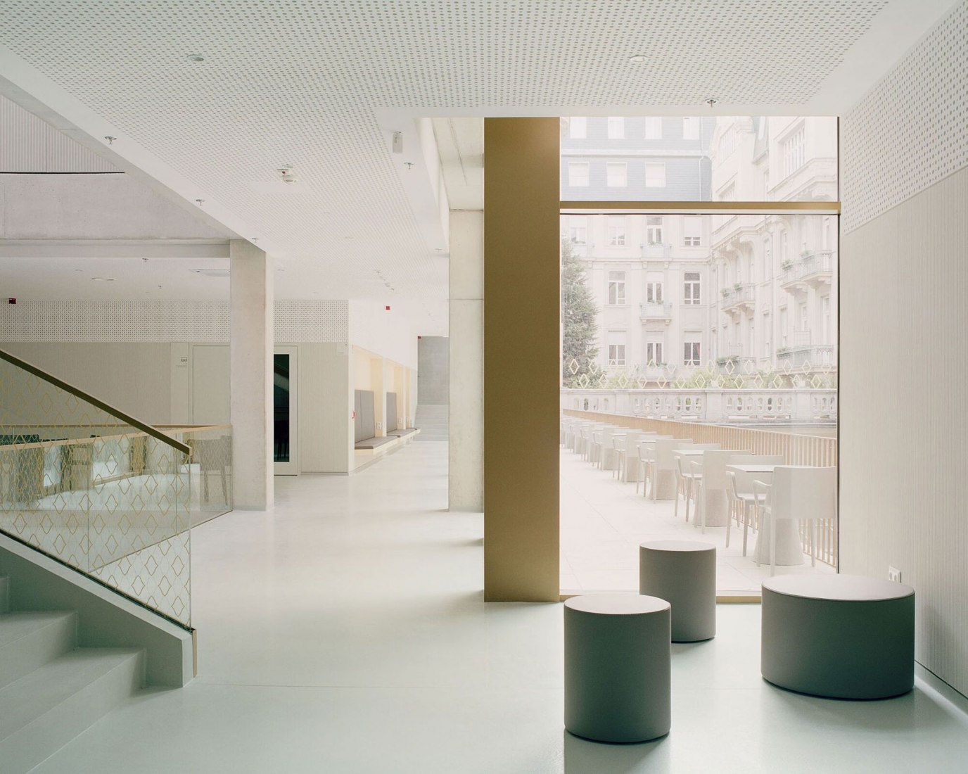 Faculty of Health Sciences at the Semmelweis University by Studio Fragment Kft. Photograph by Balázs Danyi.