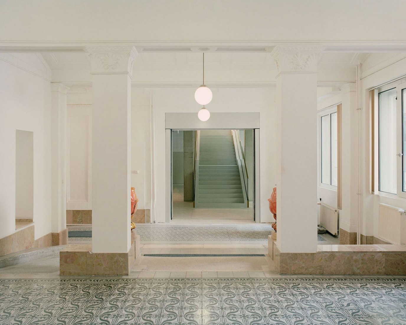 Faculty of Health Sciences at the Semmelweis University by Studio Fragment Kft. Photograph by Balázs Danyi.
