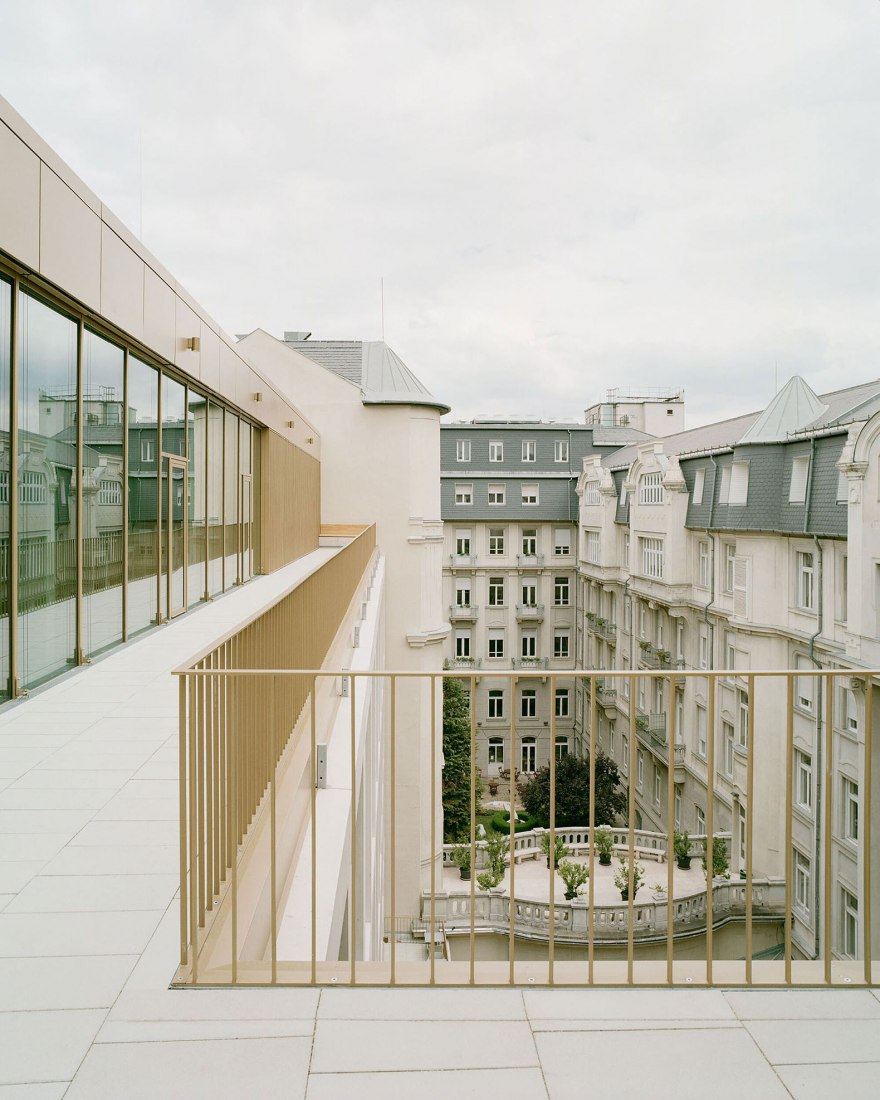 Faculty of Health Sciences at the Semmelweis University by Studio Fragment Kft. Photograph by Balázs Danyi.