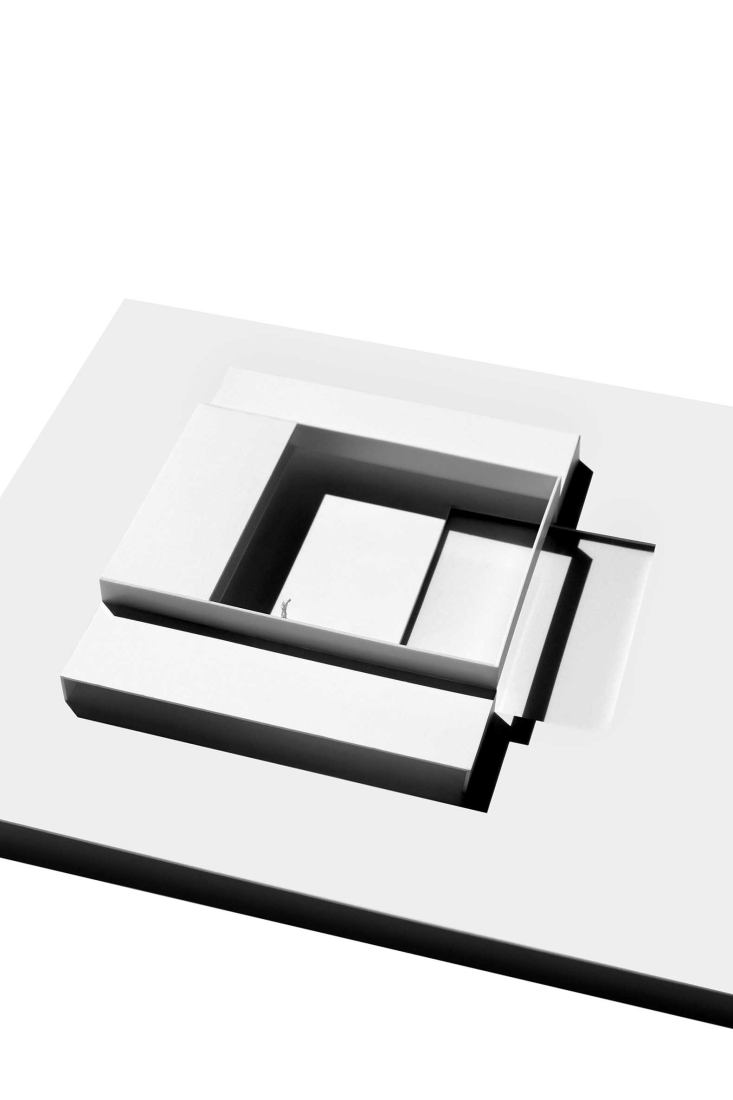 Maqueta. Casa Compluvium por Fran Silvestre Arquitectos.